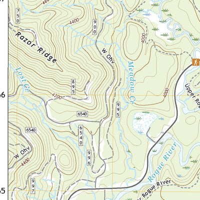 United States Geological Survey Hamaker Butte, OR (2020, 24000-Scale) digital map