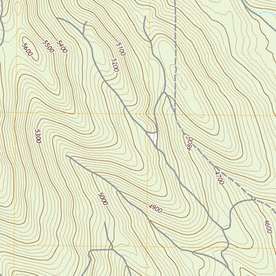 United States Geological Survey Hamaker Mountain, OR (2020, 24000-Scale) digital map