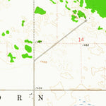 United States Geological Survey Hamar, ND (1962, 24000-Scale) digital map