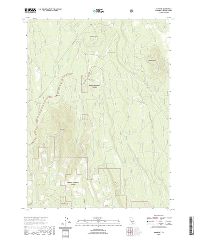 United States Geological Survey Hambone, CA (2022, 24000-Scale) digital map