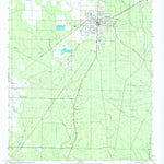 United States Geological Survey Hamburg, AR (1973, 24000-Scale) digital map