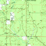 United States Geological Survey Hamburg, AR-LA (1978, 62500-Scale) digital map