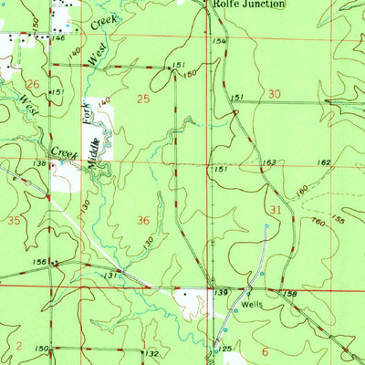 United States Geological Survey Hamburg, AR-LA (1978, 62500-Scale) digital map