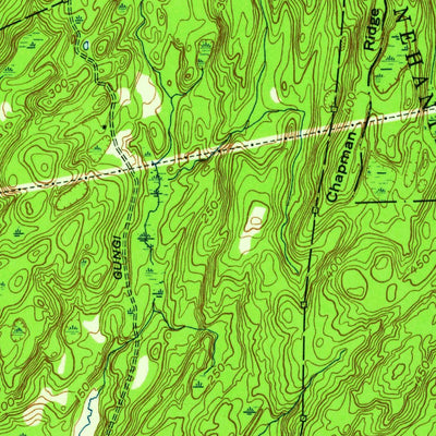 United States Geological Survey Hamburg, CT (1952, 24000-Scale) digital map