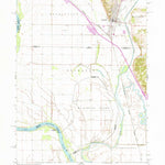 United States Geological Survey Hamburg, IA-MO-NE (1966, 24000-Scale) digital map