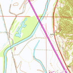 United States Geological Survey Hamburg, IA-MO-NE (1966, 24000-Scale) digital map
