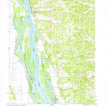 United States Geological Survey Hamburg, IL-MO (1978, 24000-Scale) digital map