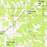 United States Geological Survey Hamburg, IL-MO (1978, 24000-Scale) digital map
