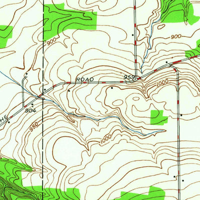 United States Geological Survey Hamburg, NY (1948, 24000-Scale) digital map