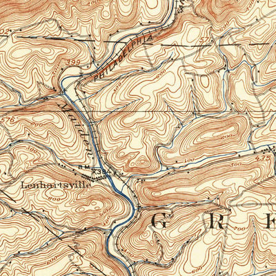United States Geological Survey Hamburg, PA (1909, 62500-Scale) digital map