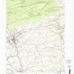United States Geological Survey Hamburg, PA (1956, 24000-Scale) digital map