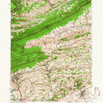 United States Geological Survey Hamburg, PA (1956, 62500-Scale) digital map