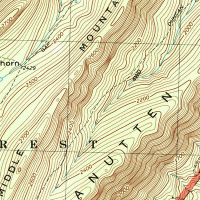 United States Geological Survey Hamburg, VA (1997, 24000-Scale) digital map