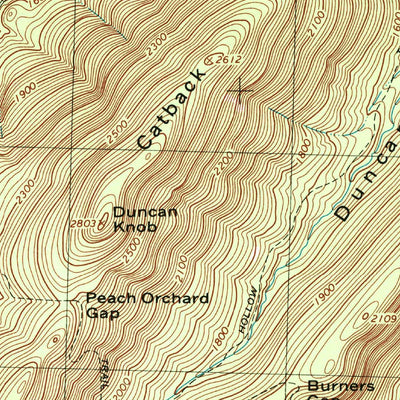 United States Geological Survey Hamburg, VA (1997, 24000-Scale) digital map
