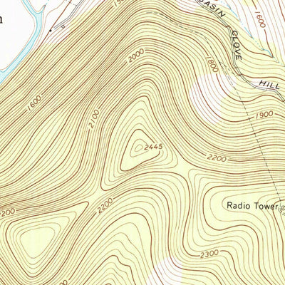 United States Geological Survey Hamden, NY (1965, 24000-Scale) digital map