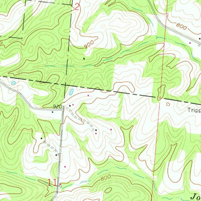 United States Geological Survey Hamden, OH (1961, 24000-Scale) digital map