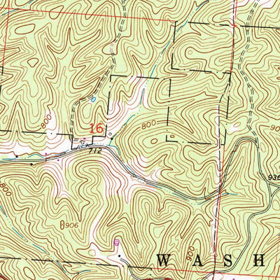 United States Geological Survey Hamden, OH (1992, 24000-Scale) digital map