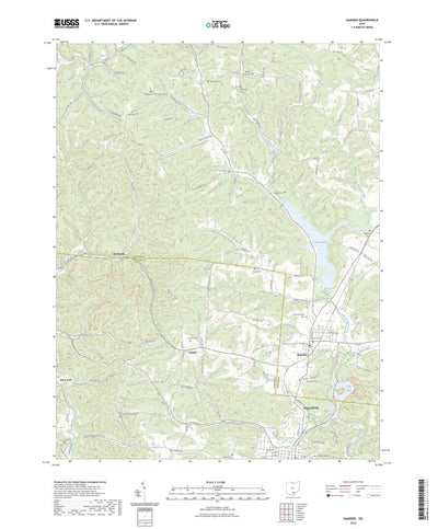 United States Geological Survey Hamden, OH (2023, 24000-Scale) digital map