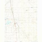 United States Geological Survey Hamer, ID (1964, 24000-Scale) digital map
