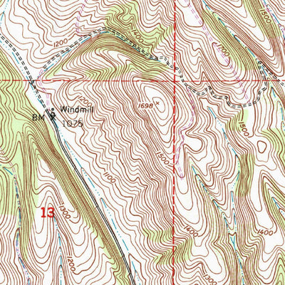 United States Geological Survey Hames Valley, CA (1949, 24000-Scale) digital map