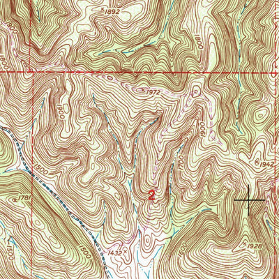 United States Geological Survey Hames Valley, CA (1949, 24000-Scale) digital map