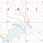 United States Geological Survey Hamill, SD (1971, 24000-Scale) digital map