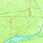 United States Geological Survey Hamilton, AR (1972, 24000-Scale) digital map