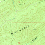 United States Geological Survey Hamilton, AR (1972, 24000-Scale) digital map