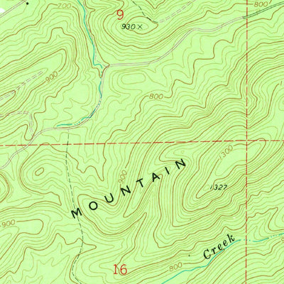 United States Geological Survey Hamilton, AR (1972, 24000-Scale) digital map