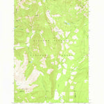 United States Geological Survey Hamilton Buttes, WA (1970, 24000-Scale) digital map