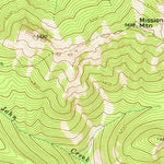 United States Geological Survey Hamilton Buttes, WA (1970, 24000-Scale) digital map