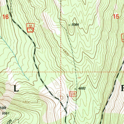 United States Geological Survey Hamilton Buttes, WA (1994, 24000-Scale) digital map