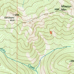 United States Geological Survey Hamilton Buttes, WA (1994, 24000-Scale) digital map