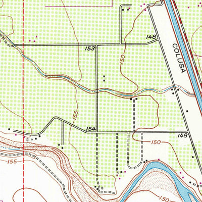 United States Geological Survey Hamilton City, CA (1949, 24000-Scale) digital map