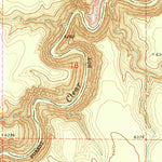 United States Geological Survey Hamilton Crossing, AZ (1970, 24000-Scale) digital map