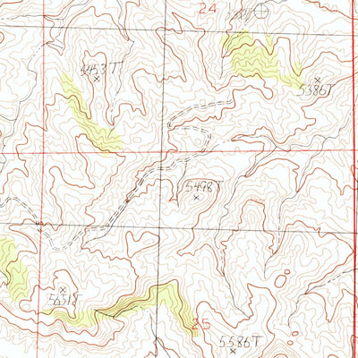United States Geological Survey Hamilton Dome, WY (1985, 24000-Scale) digital map