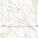 United States Geological Survey Hamilton Draw, MT (1995, 24000-Scale) digital map