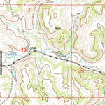 United States Geological Survey Hamilton Draw, MT (1995, 24000-Scale) digital map