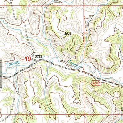 United States Geological Survey Hamilton Draw, MT (1995, 24000-Scale) digital map