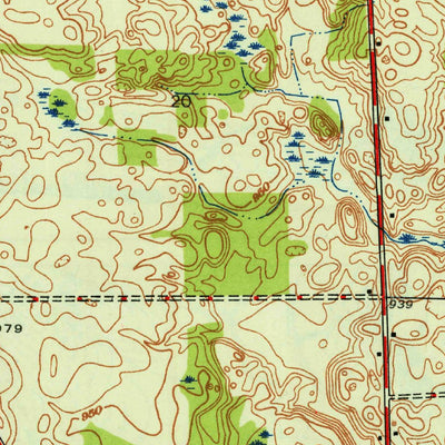 United States Geological Survey Hamilton, IN (1948, 24000-Scale) digital map