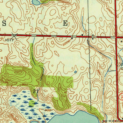 United States Geological Survey Hamilton, IN (1948, 24000-Scale) digital map