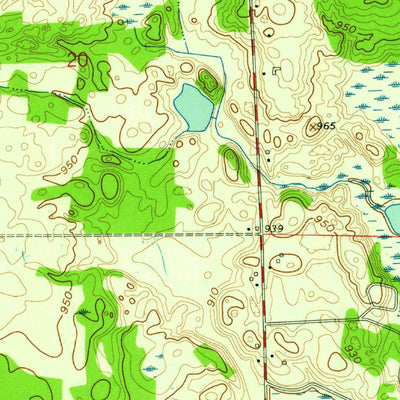 United States Geological Survey Hamilton, IN (1959, 24000-Scale) digital map