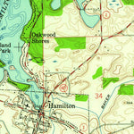 United States Geological Survey Hamilton, IN (1959, 24000-Scale) digital map
