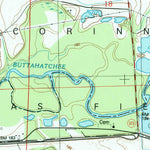 United States Geological Survey Hamilton, MS (1987, 24000-Scale) digital map