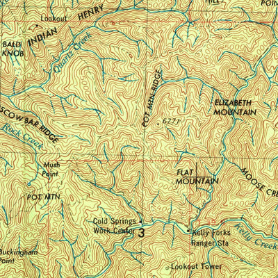United States Geological Survey Hamilton, MT-ID (1956, 250000-Scale) digital map