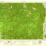 United States Geological Survey Hamilton, MT-ID (1960, 250000-Scale) digital map