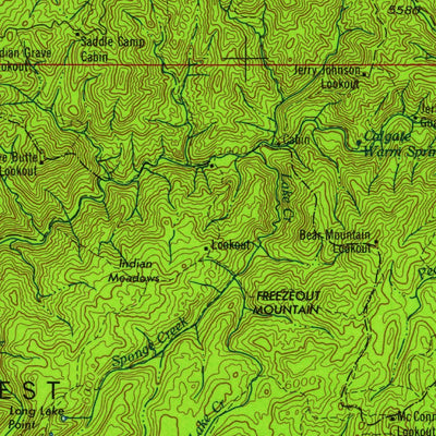 United States Geological Survey Hamilton, MT-ID (1960, 250000-Scale) digital map