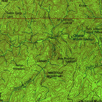 United States Geological Survey Hamilton, MT-ID (1964, 250000-Scale) digital map