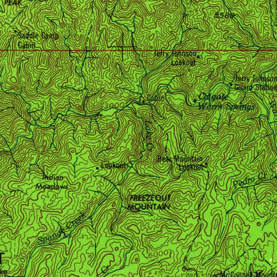 United States Geological Survey Hamilton, MT-ID (1964, 250000-Scale) digital map