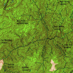 United States Geological Survey Hamilton, MT-ID (1964, 250000-Scale) digital map